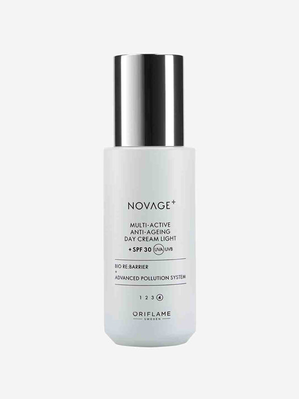 Crema Ligera de Día Antienvejecimiento FPS 30 Multi-Active Novage+