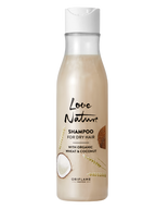 Shampoo para Cabello Seco con Trigo y Coco Orgánicos Love Nature