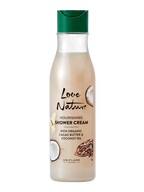 Gel Cremoso de Ducha con Manteca de Cacao y Aceite de Coco Orgánico Love Nature