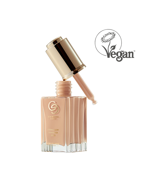 Base de Maquillaje Eternal Glow FPS 25 Giordani Gold -Soft Sand