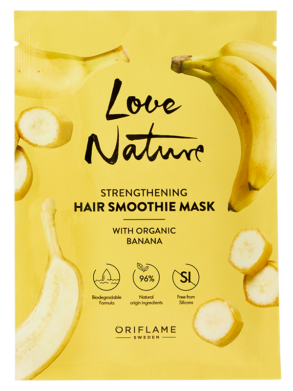 Mascarilla Fortificante con Banano Orgánico Love Nature