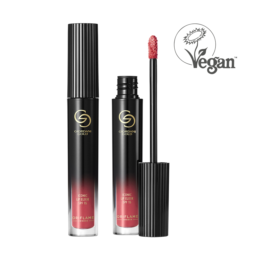 Labial Iconic Lip Elixir Giordani Gold FPS 15 - Suede Coral