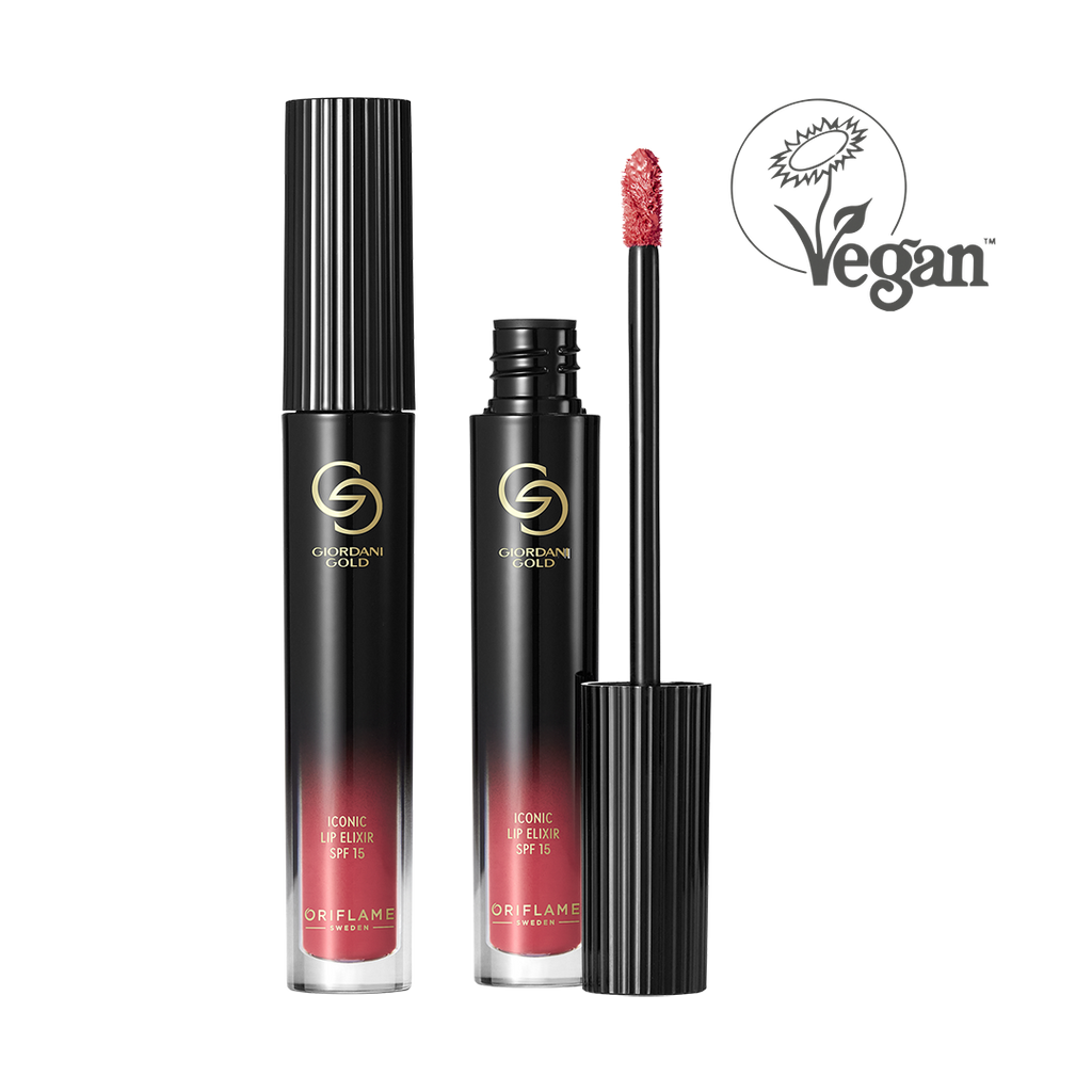 Labial Iconic Lip Elixir Giordani Gold FPS 15 - Suede Coral