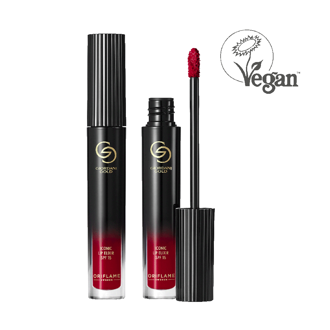 Labial Iconic Lip Elixir Giordani Gold FPS 15 - Cherry Lush