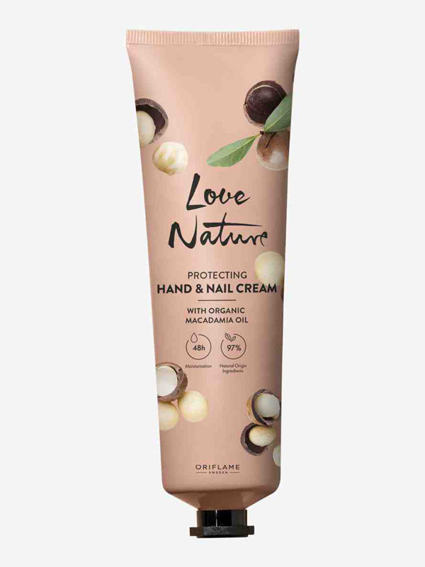 Crema Protectora para Manos y Uñas con Aceite Orgánico de Macadamia Love Nature