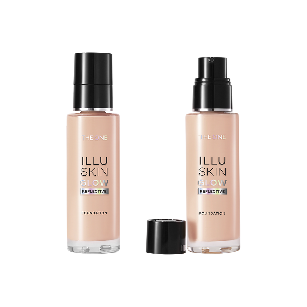 Base de Maquillaje Illuskin Glow Reflective THE ONE - Porcelain Cool