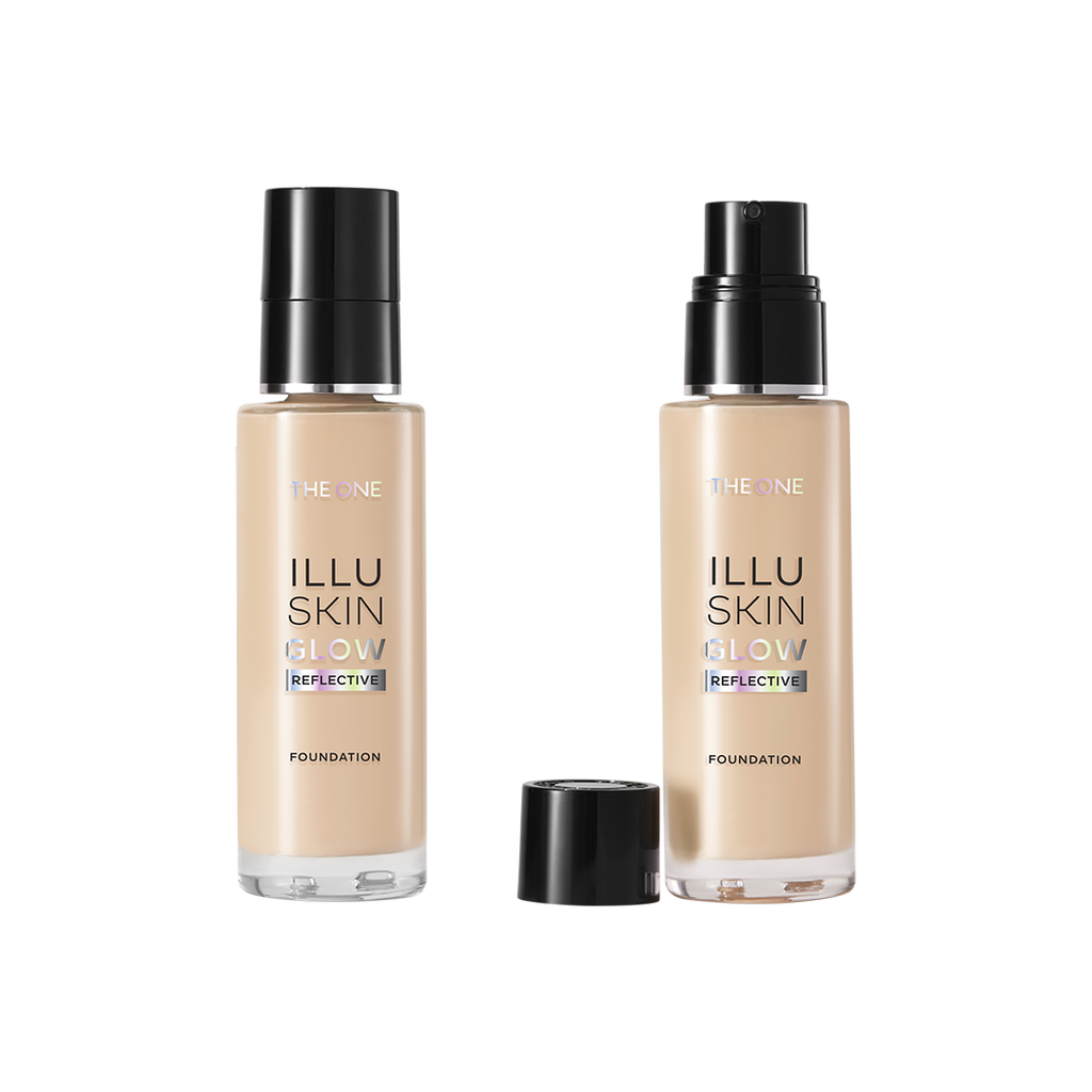 Base de Maquillaje Illuskin Glow Reflective THE ONE - Marble Neutral