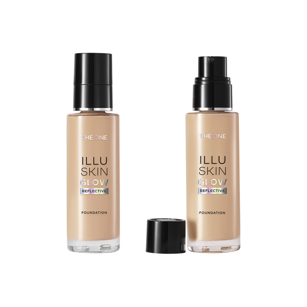 Base de Maquillaje Illuskin Glow Reflective THE ONE - Beige Neutral
