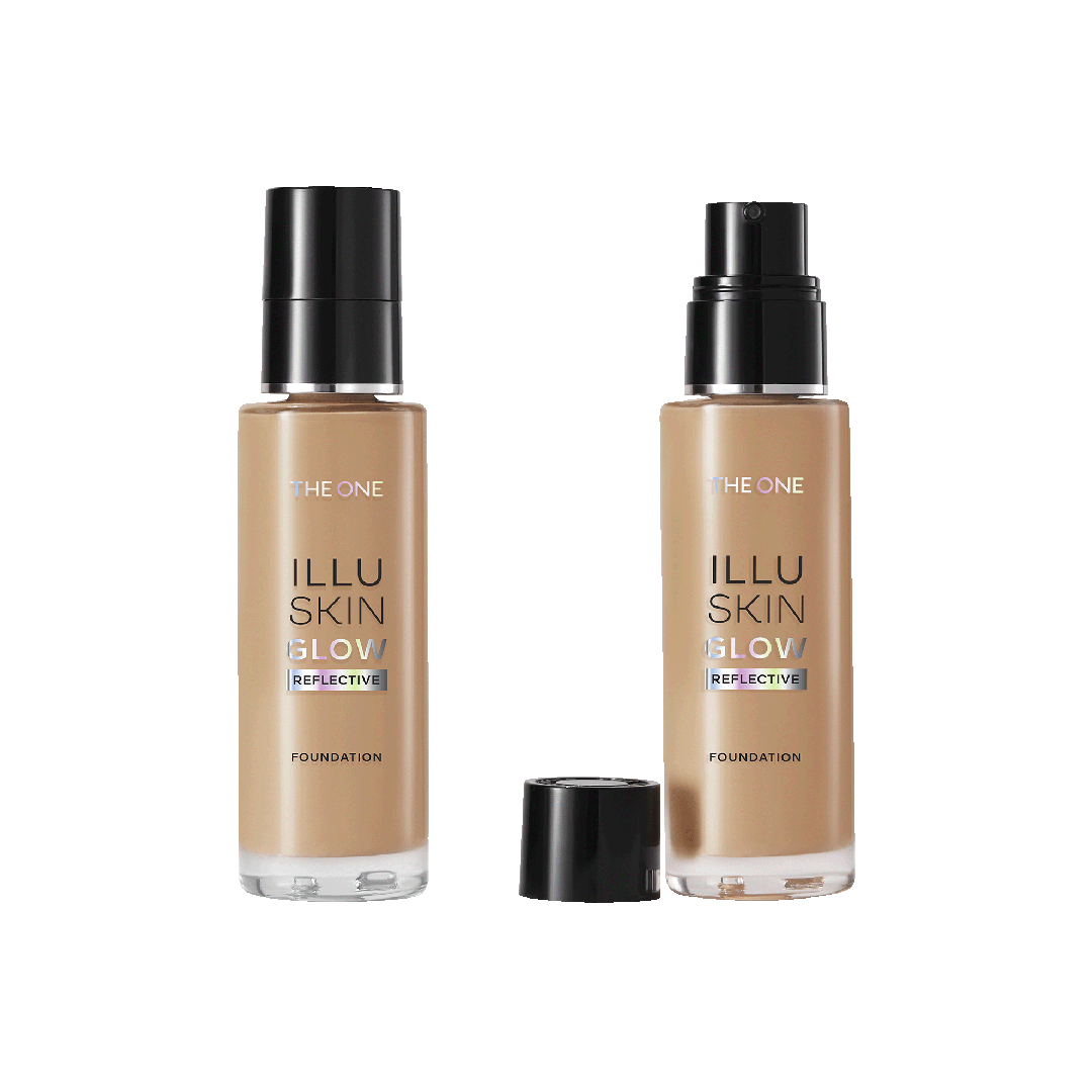 Base de Maquillaje Illuskin Glow Reflective THE ONE - Beige Warm