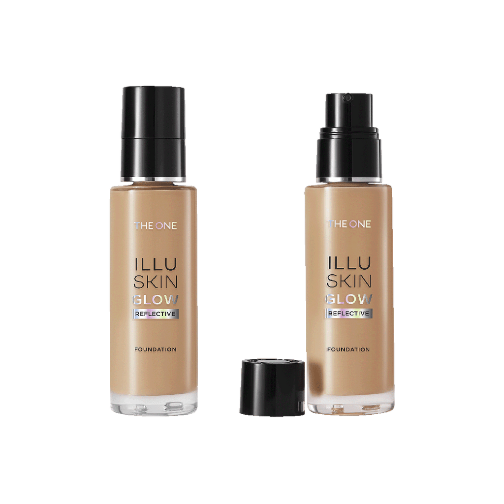 Base de Maquillaje Illuskin Glow Reflective THE ONE - Beige Warm