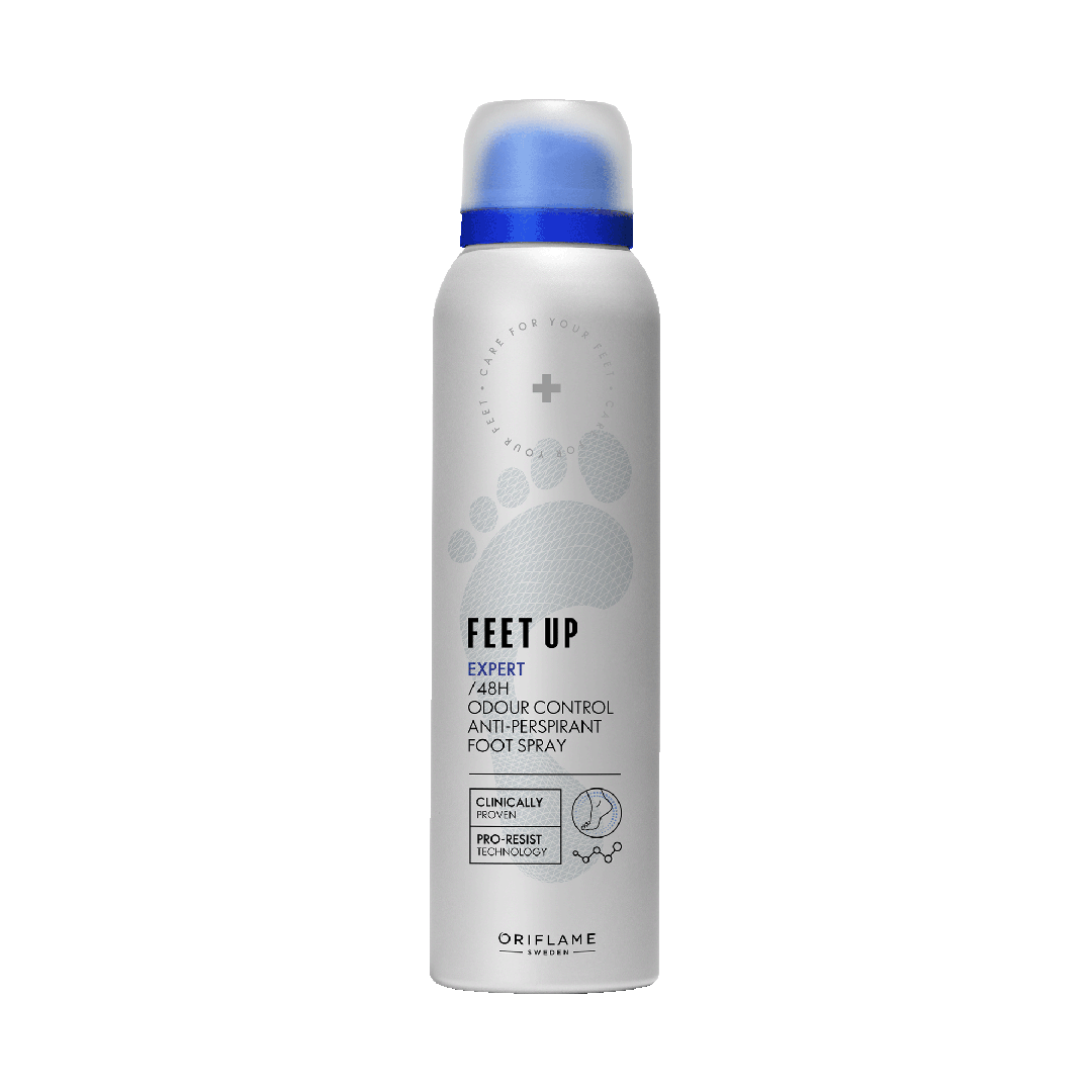 Spray Antitranspirante para Pies con Control de Olor 48H Feet Up Expert