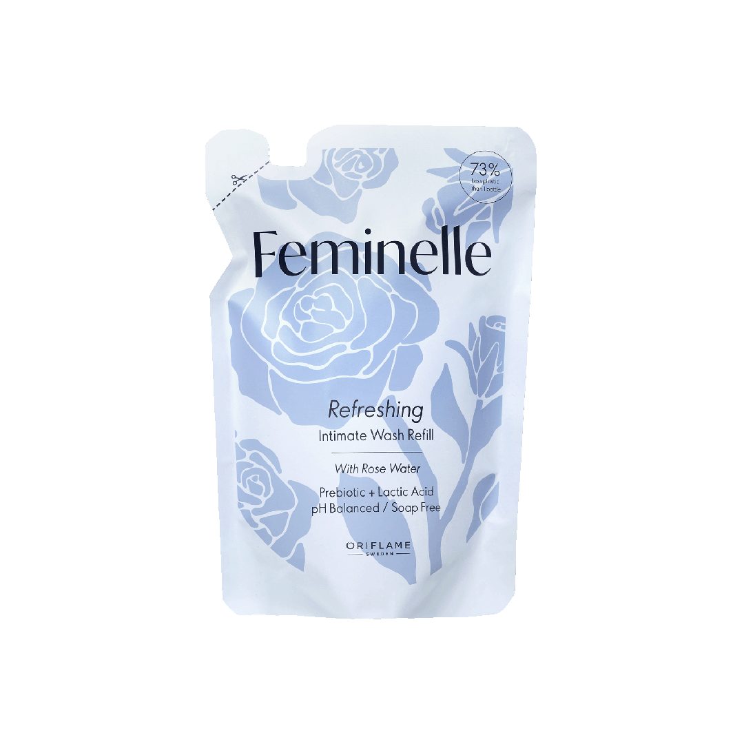 Feminelle Limpiadora Refill Rosas